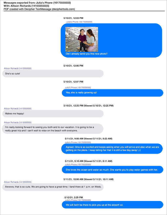 Best app to print iPhone text messages.