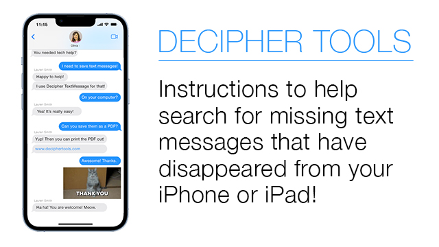 Send iPhone text messages via email.