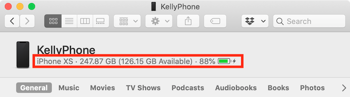 Get an iPhone or iPad UDID in macOS Finder